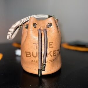 Leather Bucket Bag by Marc Jacobs